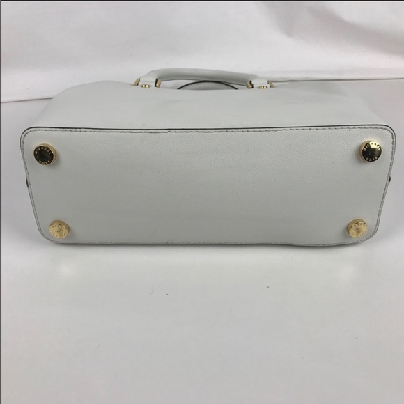 Michael Kors Medium Savannah Leather Satchel - Picture 5 of 6